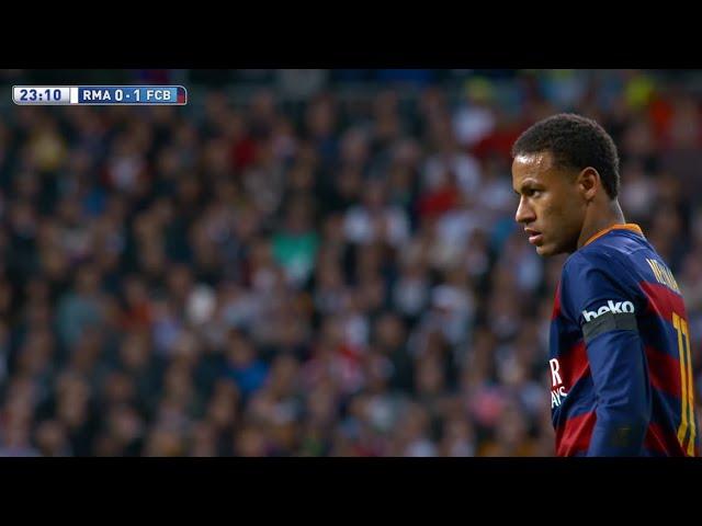 Barcelona(Neymar highlight) vs Real Madrid  21/11/2015 UltraHD 4k 50 FPS