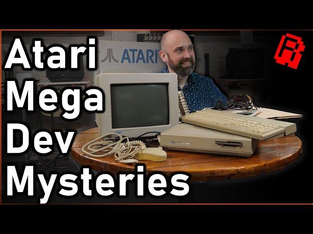 Dev Kit Mysteries - Exploring a 1988 #Atari Mega ST