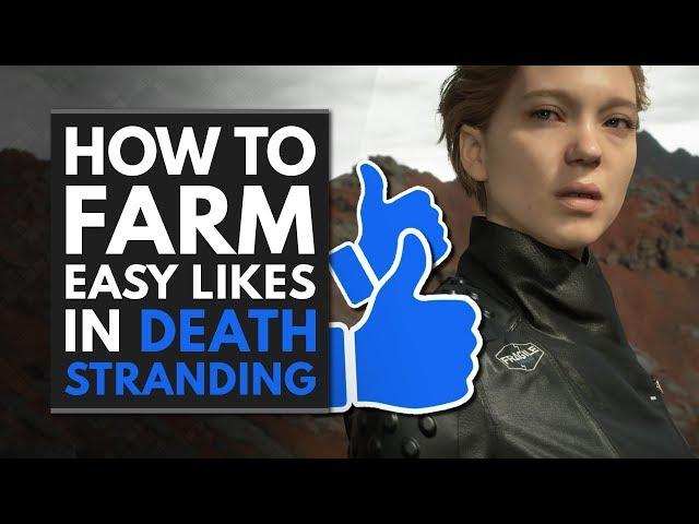 Death Stranding | How to Farm Easy Likes