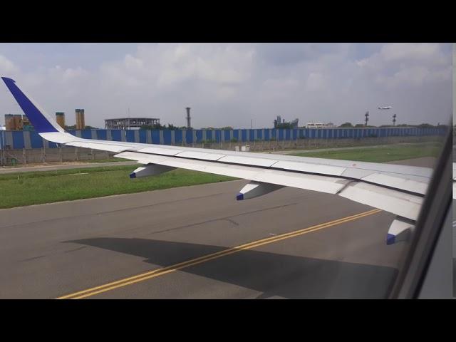 INDIGO AIRLINES,  6E-6236  I.G.I. AIRPORT, T-3 ।। TAKEOFF  VIDEO ।। DELHI AERIAL VIEW ON  16-8-2020