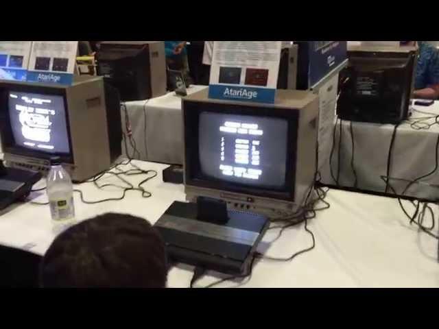 AtariAge Booth Tour at 2015 Classic Game Fest