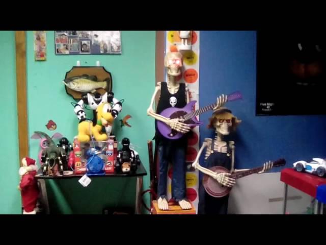 CVS 2014 Magic Power Guitar Playing Skeleton