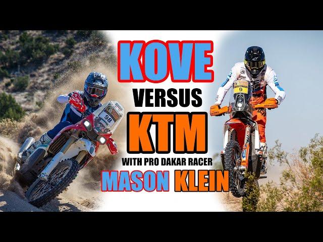 Kove 450 Rally Pro vs KTM 450 Rally: Dakar Pro Mason Klein Weighs In!