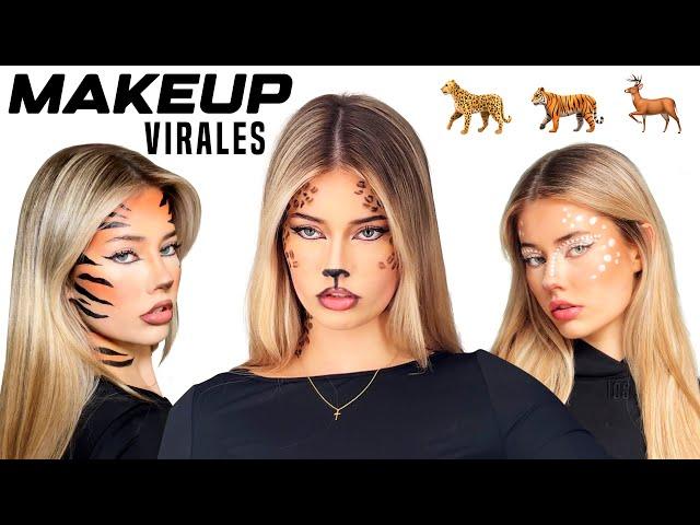 Maquillajes VIRALES de Tiktok para HALLOWEEN