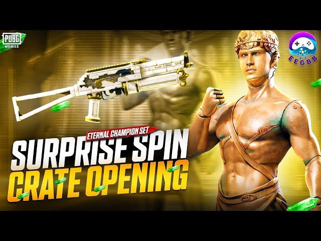 Eternal Champion Lucky Spin Crate Opening | Pubg Mobile | EEGBB