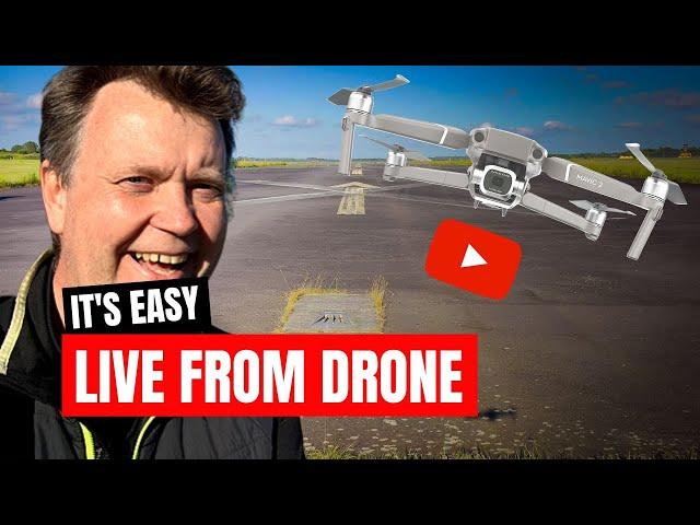 How To Live Stream Drone Footage