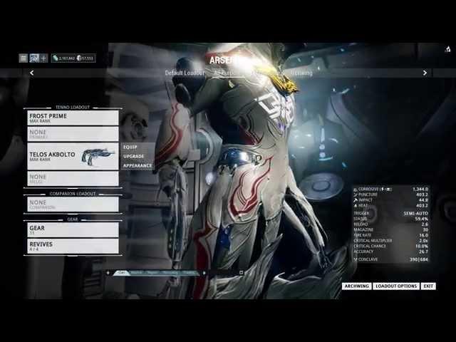 Warframe 15 7 0 Four Forma Telos Akbolto Review