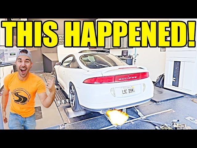 We DOUBLED The Horsepower Of My 240,000 Mile Eclipse GSX & It Totally DID NOT BLOW UP!