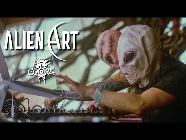 Alien Art live @ Ozora Festival 2023 (Full set movie - 4K)