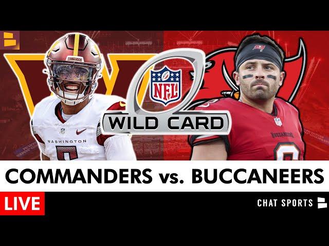 Commanders vs. Buccaneers Live Streaming Scoreboard, NFL Playoffs Play-By-Play: NFC Wild Card On NBC