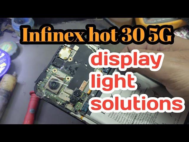 Infinex hot 30 5G display light solutions