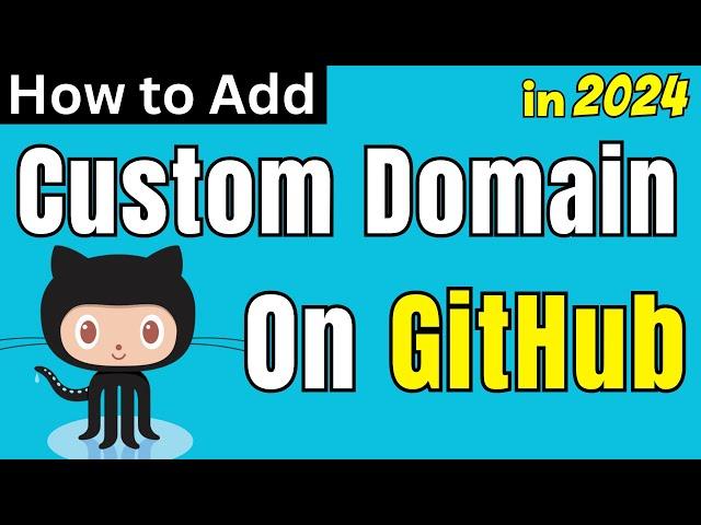 How to Add a Custom Domain with GitHub Pages in 2024