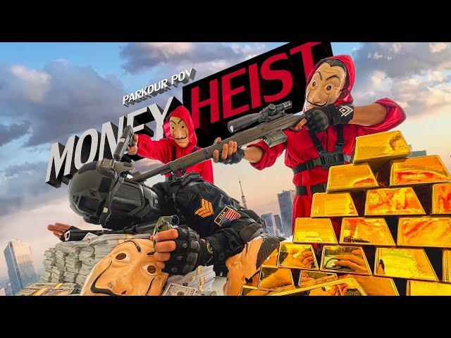 PARKOUR MONEY HEIST VS POLICE | BELLA CIAO REMIX