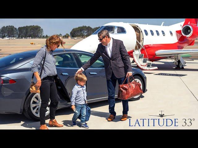 Latitude 33 Aviation - Private Jet Family Travel