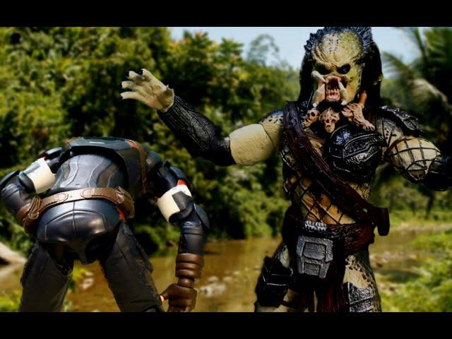 Captain America Stop Motion Captain America VS Predator