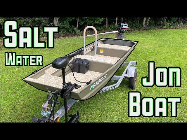 Salt Water Jon Boat - The Ultimate 1232 Redfish Stalking Machine