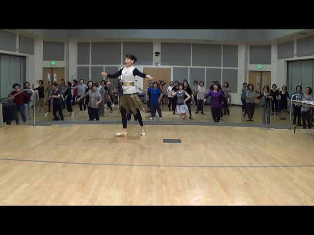 GOLDEN WALTZ , 金色華士 ( Dance & Teach) - Line Dance by Ira Weisburd ( USA )