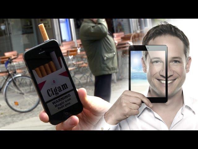 Digital Smoking Prank - S1 E01 iPhone Magic Simon Pierro