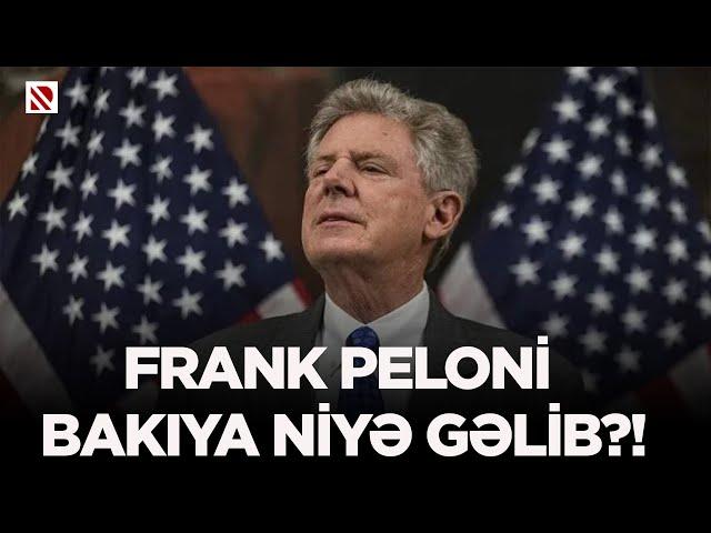 Frank Peloni Bakıya niyə gəlib?! - Ermənipərəst konqresmen COP29-da iştirak edir