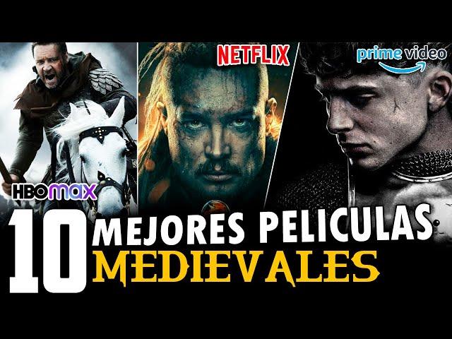 10 Mejores Peliculas MEDIEVALES Netflix, Prime Video y HBO Max