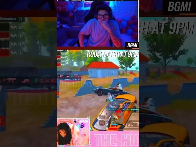 Jonathan Reaction on The Hipsy | Jonathan Raid Tamil Girl #shorts  #bgmi #pubgmobile #hipsy