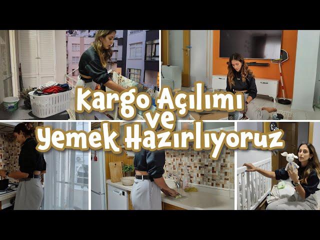 Çamaşırlar, Temizlik, Kargo, Ek gıda dönemi| Günlük Vlog @goksudldl