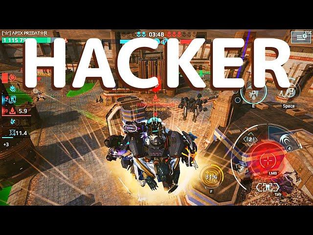 HACKER LOSES WITH NEVER BEFORE SEEN HACKS! War Robots