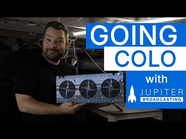 Building a colo server for Jupiter Broadcasting