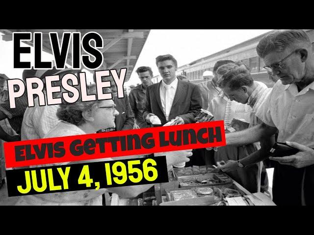 Elvis Presley in Sheffield, Alabama: A July 4, 1956 Stop for Chicken & Snacks Heading Home from NYC