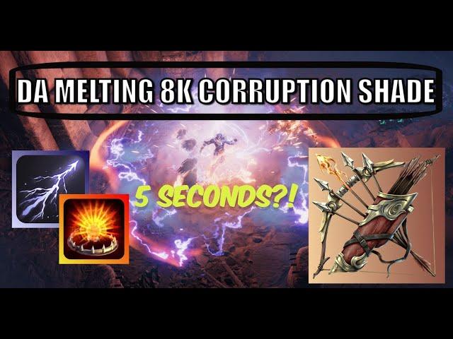 Last Epoch 8000 Corruption! Melting Shade with DA Marksman