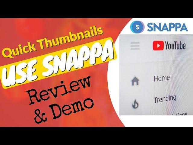 Snappa Review & Demo | YouTube thumbnail templates | YouTube Art