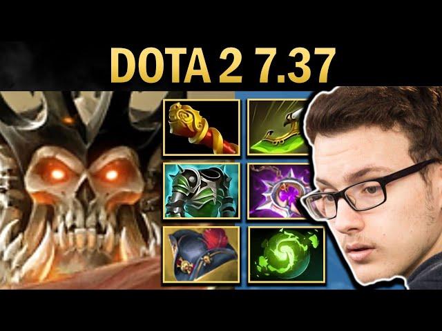 Wraith King Gameplay Miracle with Cuirass and MKB - Dota 2 7.37