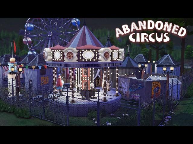 Abandoned Circus SCARY Stop Motion | No CC | The Sims 4