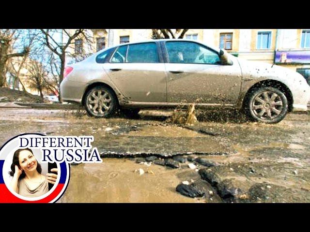 Russian  Patch Repair. How We Do Quick Patch Work of Potholes on Roads in Russia