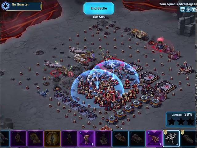 WAR VS Imperial forces (No Quarter)