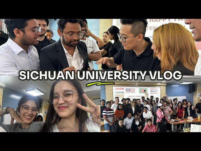 AMAZING DAY IN SICHUAN UNIVERSITY | Vlog