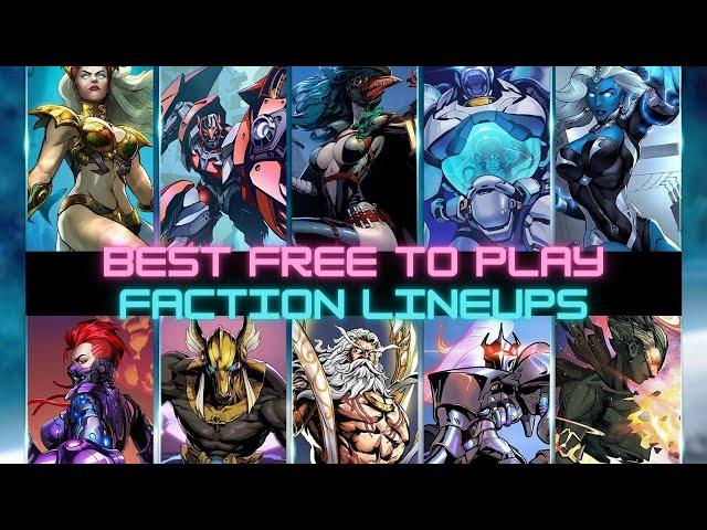 X-HERO | Epic Heroes - Beginner Guide Series 2 - Best Free to Play Faction Lineups