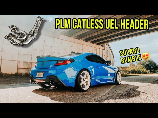 INSANE UEL CATLESS HEADERS FOR THE GR86/BRZ