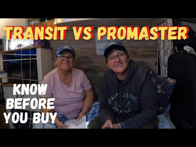 Ford Transit vs Ram Promaster: Know Before You Buy