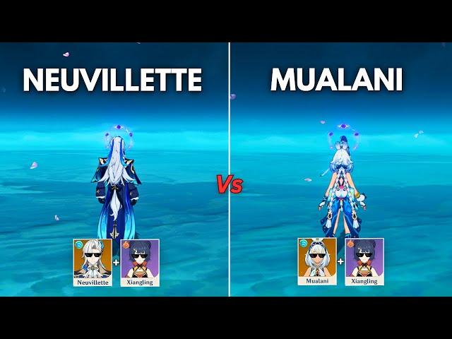 Who is BEST F2P HYDRO DPS !? Mualani vs Neuvillette !! [Genshin Impact]