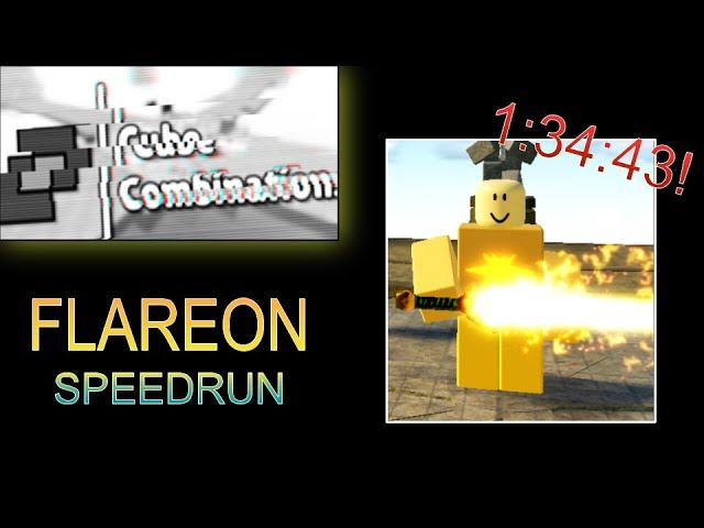 Modded Cube Combination: FLAREON SPEEDRUN (Glitchess% - Solo% - v2.20.1)