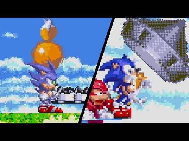 Sonic 3's crazy debug mode in Sonic Origins