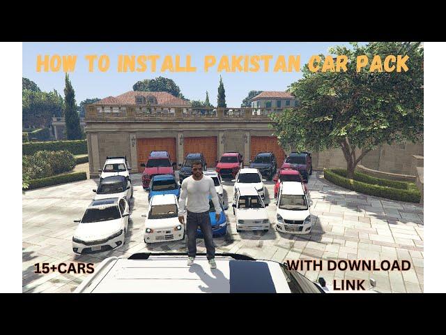 HOW TO INSTALL PAKISTAN REAL CAR PACK IN GTA 5 | GTA 5 MODS 2024 | Hindi/Urdu | GTA PAK MODS