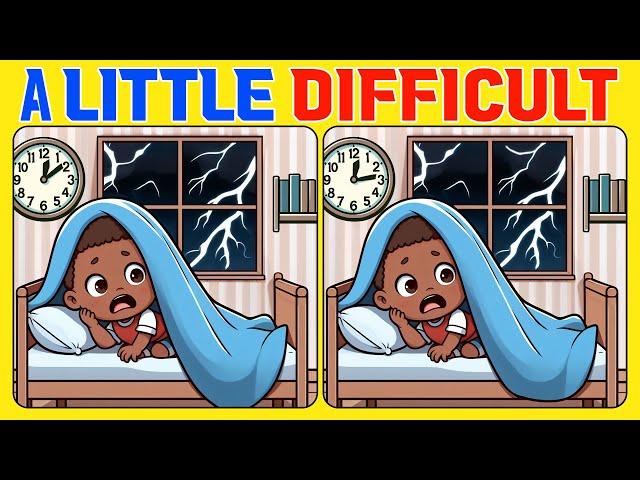 Spot the Difference | Cognitive exercise 《A Little Difficult》