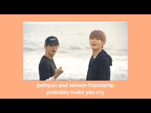 Jaehyun and winwin friendship probably make you cry #jaehyun #winwin #nct