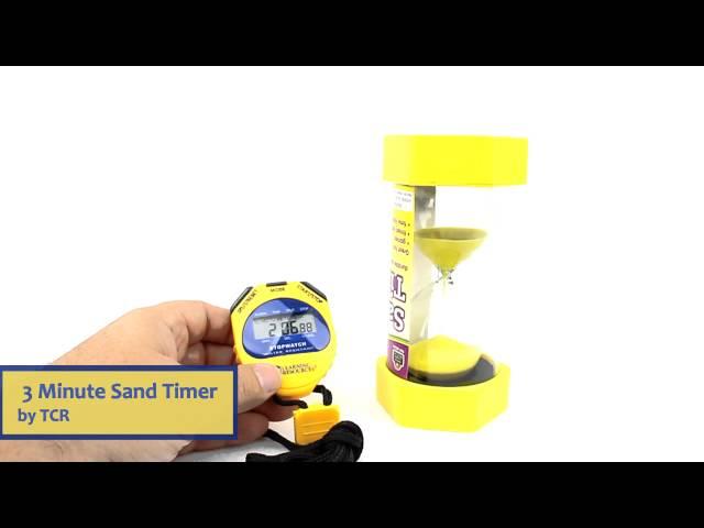 3 Minute Sand Timers by TCR  TCR20659