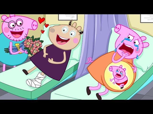 The Sorrow of Peppa Pig's Mother During her Pregnancy | Peppa Pig Funny Animation