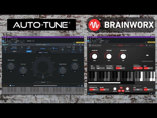 Brainworx CrispyTuner Compared To Antares Auto-Tune Pro X