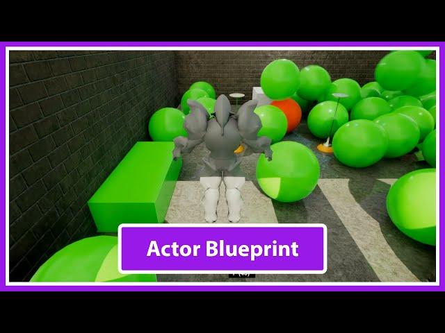 Actor Blueprint in Unreal Engine 5 (Part 45)