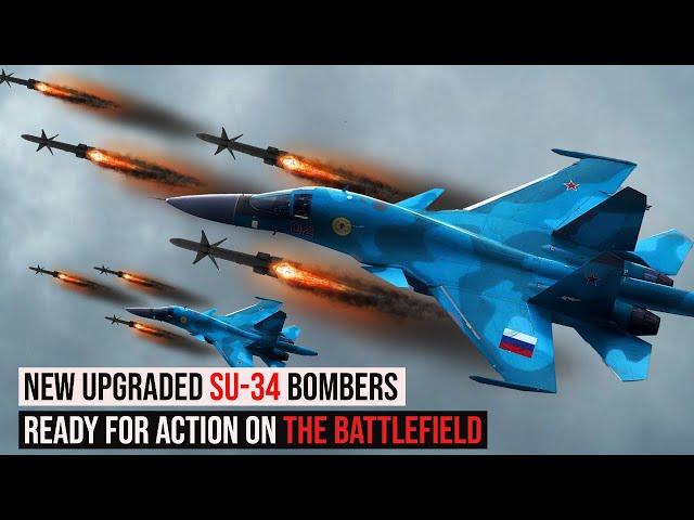 Amid Tensions With the West, New Upgraded Su-34 Bombers Ready For Action in Russian Air Force